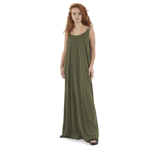 Network Dress Women size L Olive Drab - Picture 1 of 5